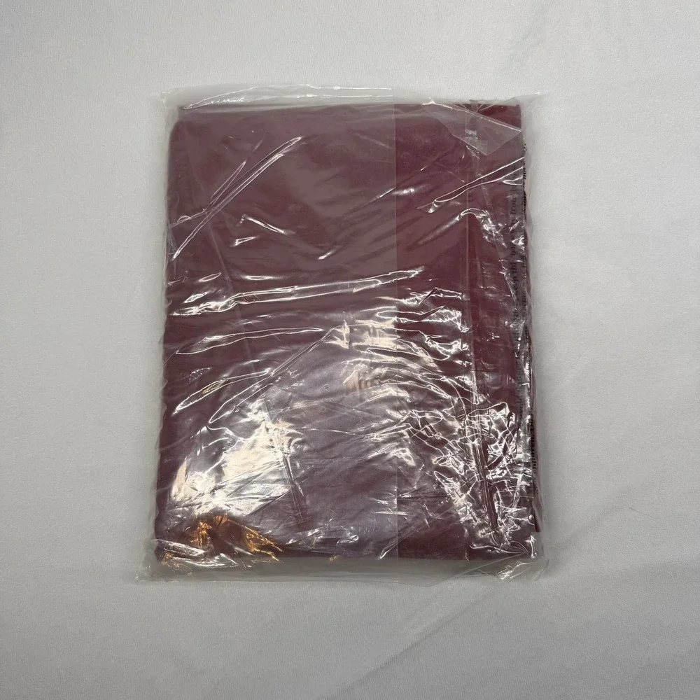 Sun Zero Thermal Blackout Curtain Panel Cyrus 40x84 Wine Burgundy